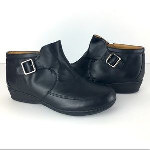 Comfort View Women's Black Ankle Boots Shoe's